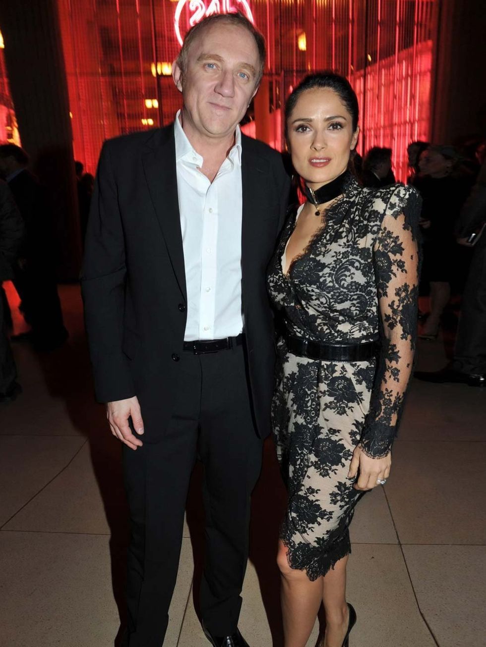 <p>Francois-Henri Pinault and Salma Hayek</p>