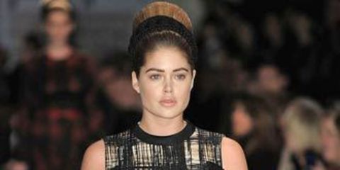 <p> In fact, if you don't have a bust, Prada's Autumn Winter 2010 collection is really not going to work for you, as the flat-chested models as yesterday's show found - unable as they were to show off the dress to its full potential.</p><p>With 1960s <a h
