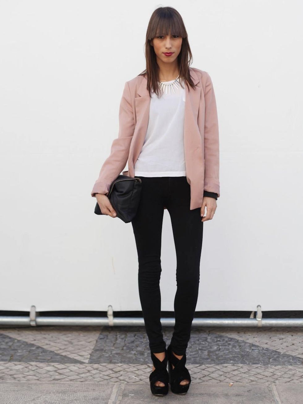<p>Sofia, Student.Bershka jacket, H&amp;M top, vintage trousers and shoes.</p>