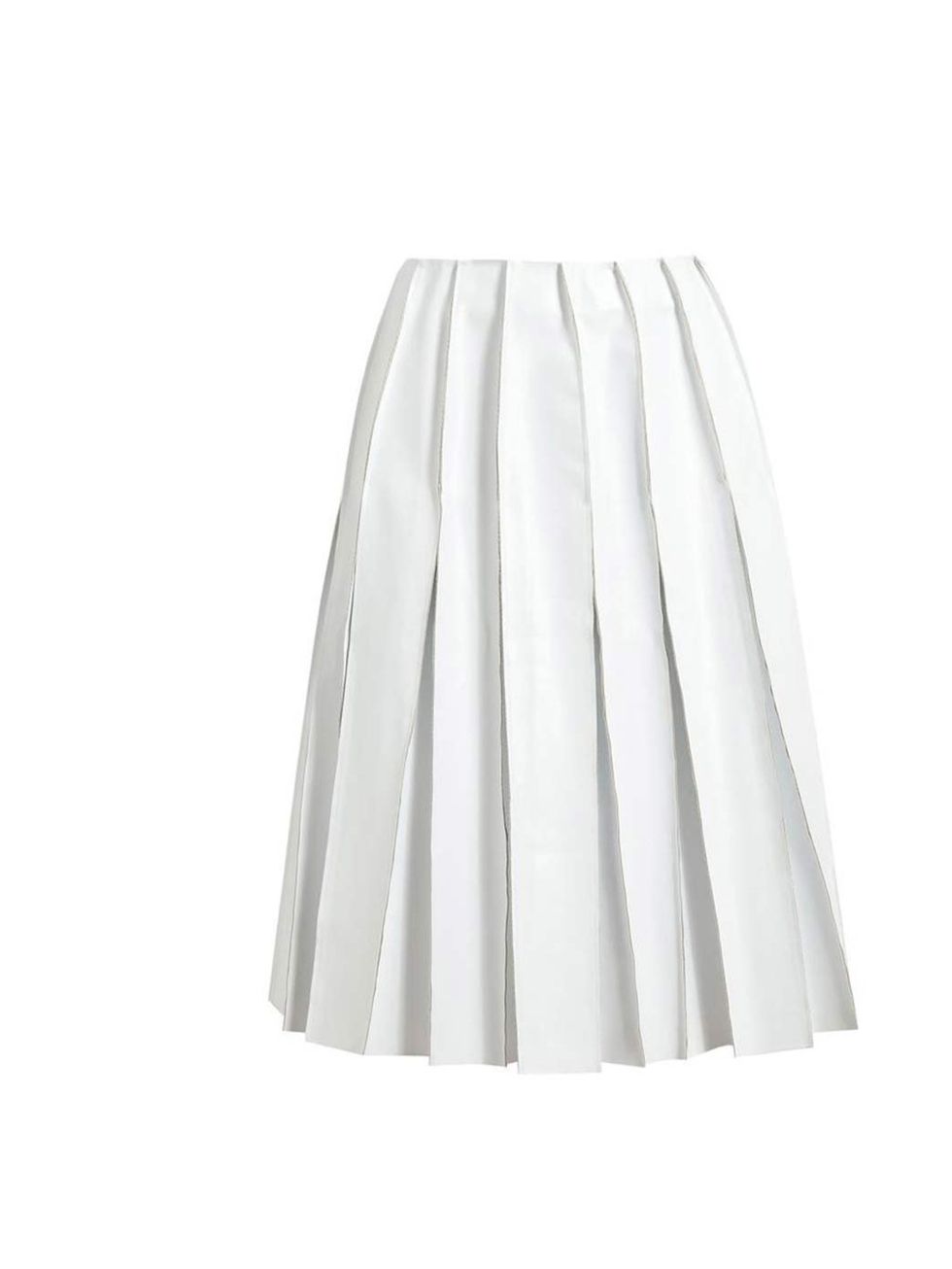 <p>J.W.Anderson skirt, £520 at <a href="http://www.brownsfashion.com/product/03J120730004/134/reverse-seam-leather-effect-skirt">Browns</a></p>