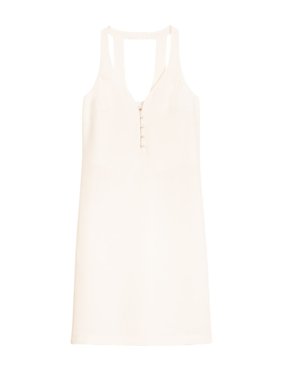 <p>White silk dress, £95</p>