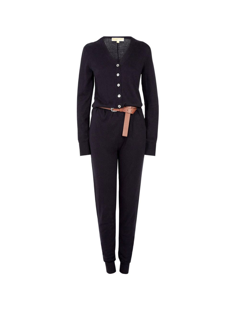 <p>MICHAEL Michael Kors belted jumpsuit, £170, at <a href="http://www.my-wardrobe.com/michael-michael-kors/cardigan-sweater-belted-jumpsuit-517743">my-wardrobe.com</a></p>