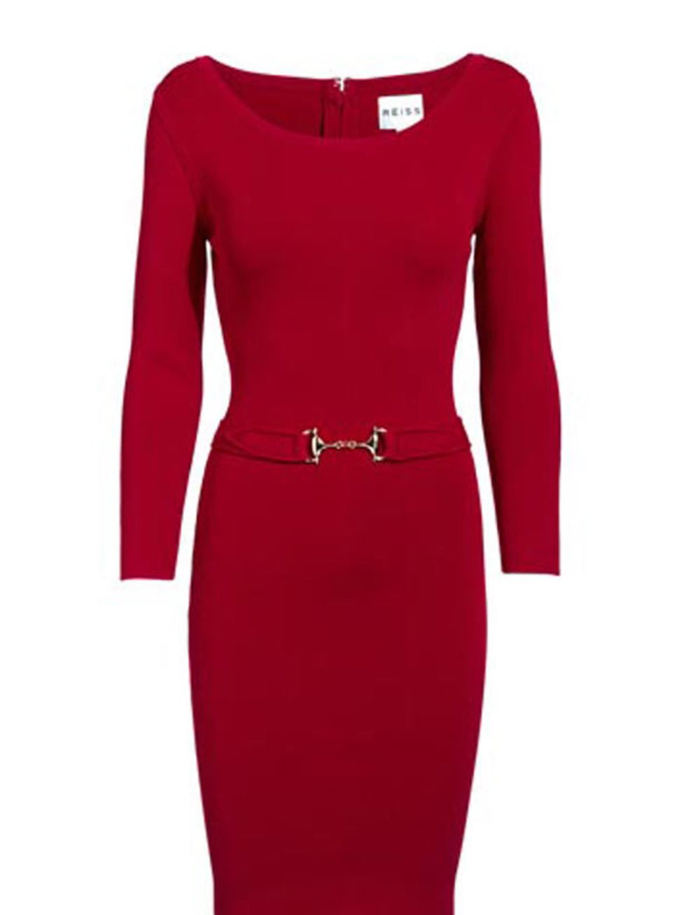 <p><a href="http://www.reissonline.com/shop/womens/dresses/katie/cherry/">Reiss</a> bodycon dress, £179</p>