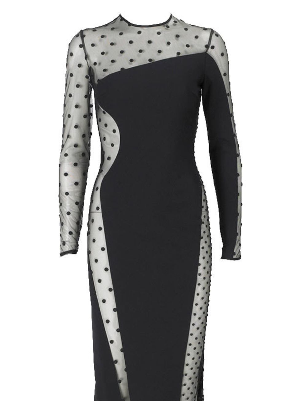 <p>Stella McCartney spotted dress, £1,525, for stockists call 0207 518 3100</p>
