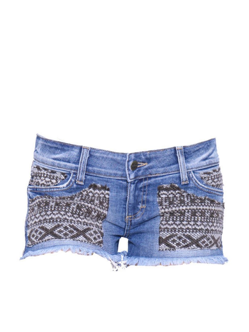 <p>Winter stock is quickly filling the rails but thanks to Siwy, your Bestival wardrobe is sorted with these Aztec infused cut-offs Siwy denim shorts, £175, for stockists call 0207 631 0928</p>
