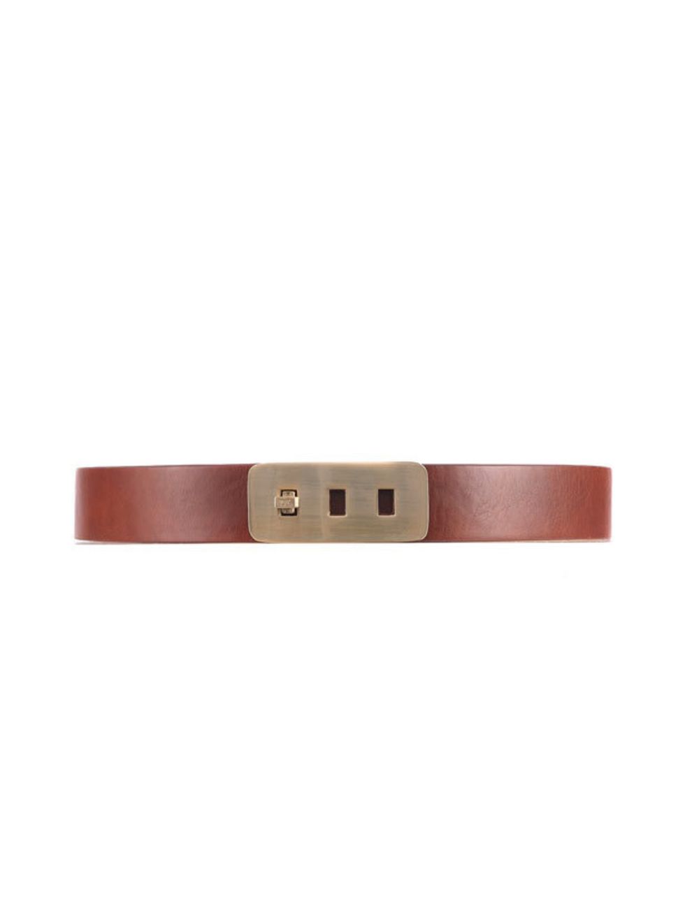 <p>THE BELT</p><p>Diane Von Furstenberg leather and metal belt, £145, for stockists call 0207 499 0886</p>