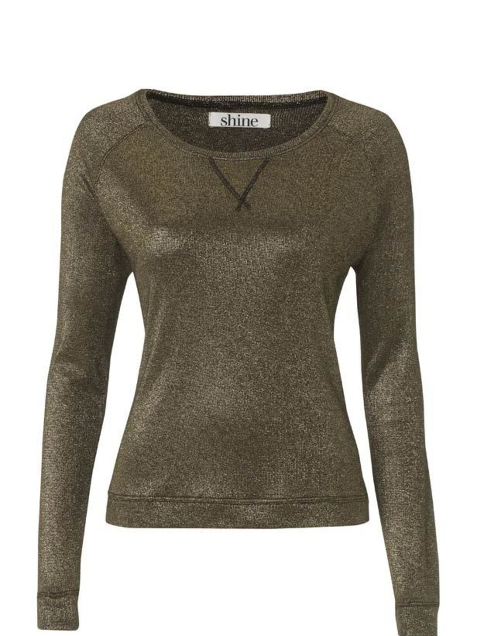 <p>Let us introduce you to luxe basics label Shine. The separates are set to be your year-round staples and this metallic top will instantly tick off one of autumns key trends Shine metallic sweater, £95, at <a href="http://www.donnaida.com/">Donna Ida<