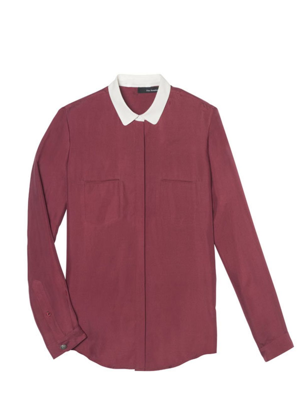 <p>The Kooples contrast collar shirt, £130, for stockists call 0207 589 7696</p>
