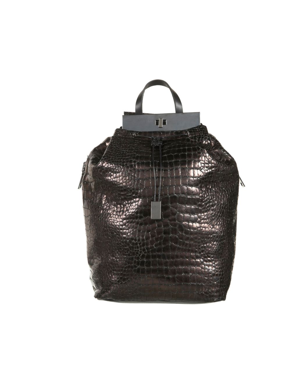 <p>Topshop Unique textured leather backpack, £400</p><p><a href="http://shopping.elleuk.com/browse?fts=topshop+unique+backpack">BUY NOW</a></p>