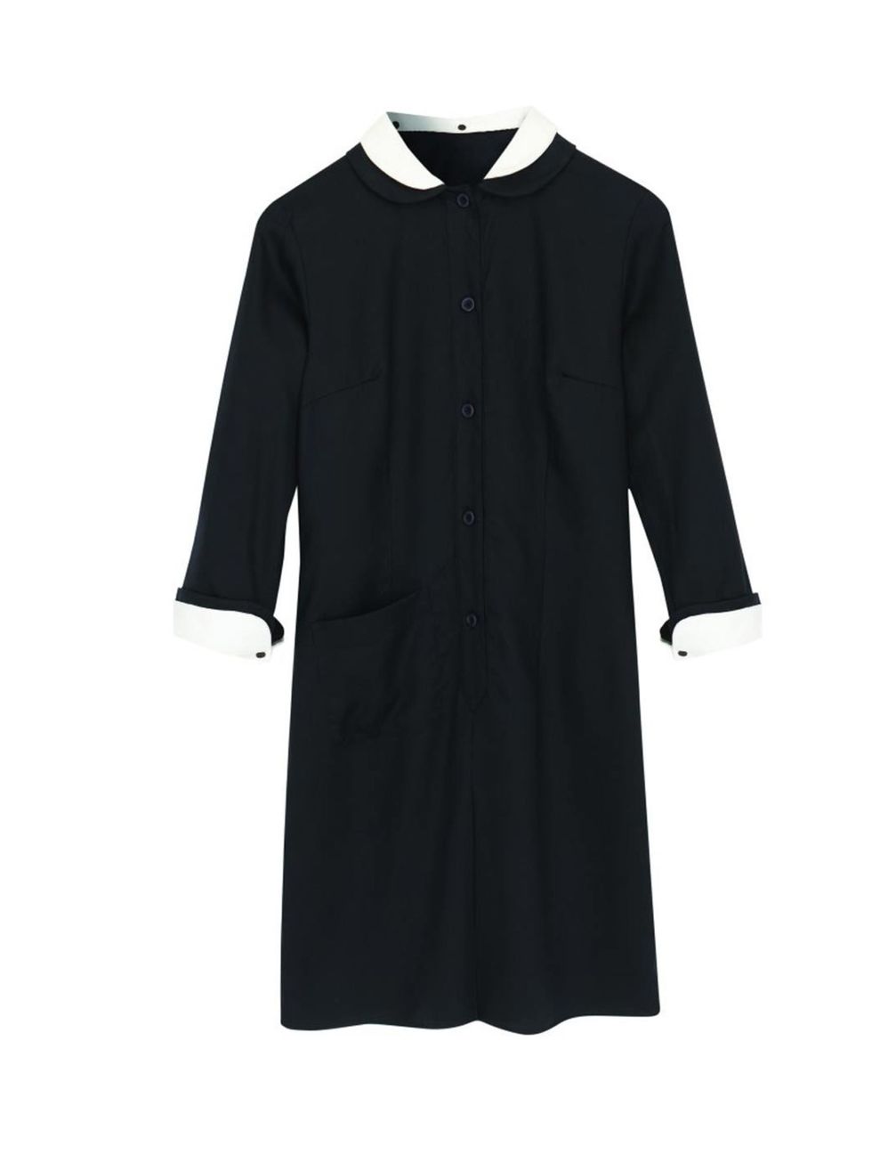 <p>J W Anderson X Topshop - Long Black Shirt - £79.99</p>