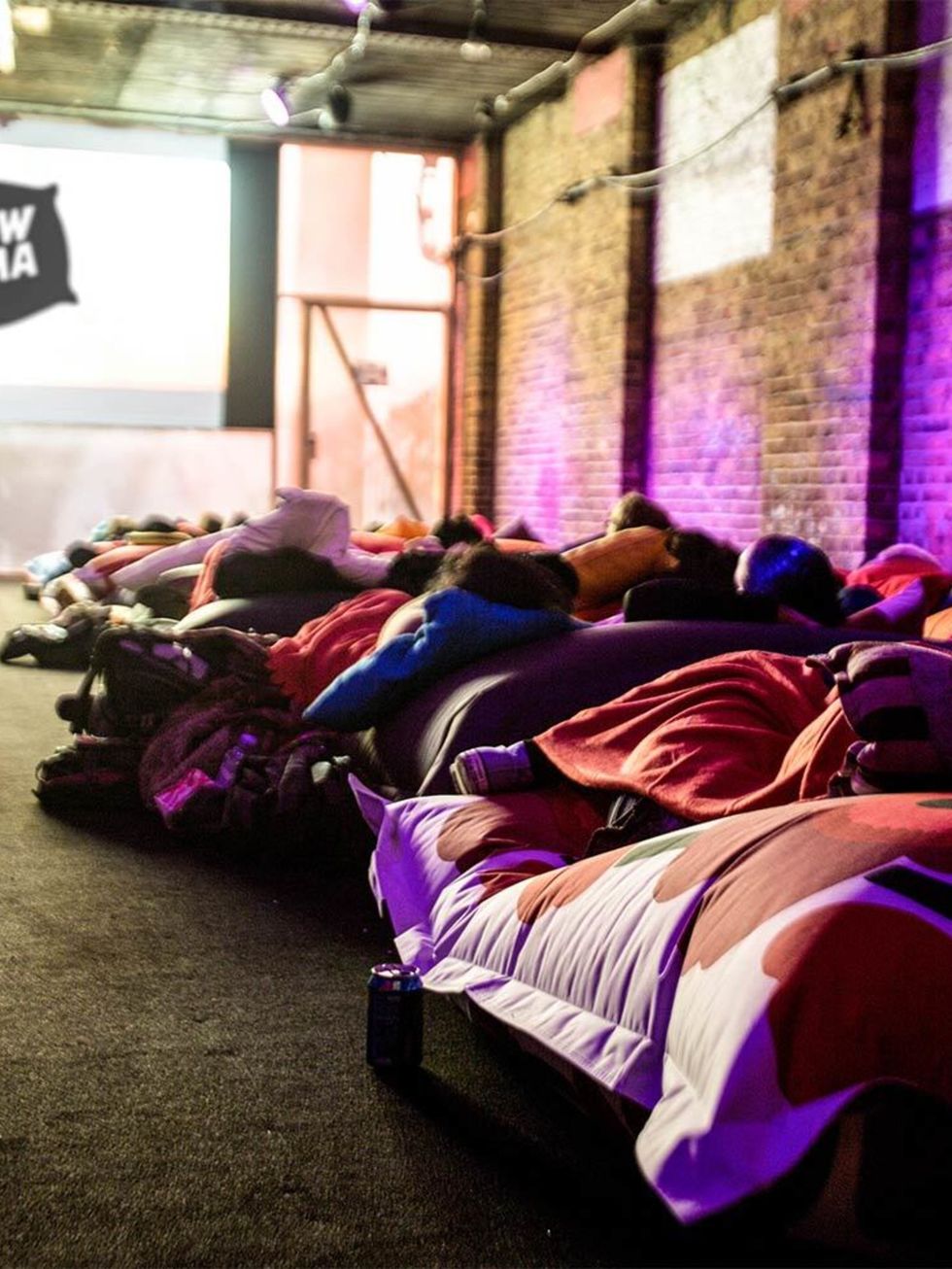 <p>FILM: Pillow Cinema, Shoreditch</p>

<p>Now, we like a trip to the multiplex as much as the next person. But dont you ever find yourself thinking: Whats with all this sitting upright? EFFORT. Well, good news, fellow lounging fans: the Pillow Cinema