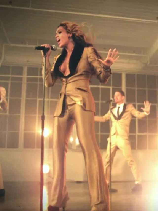<p>Beyonce in the Love On Top video</p>
