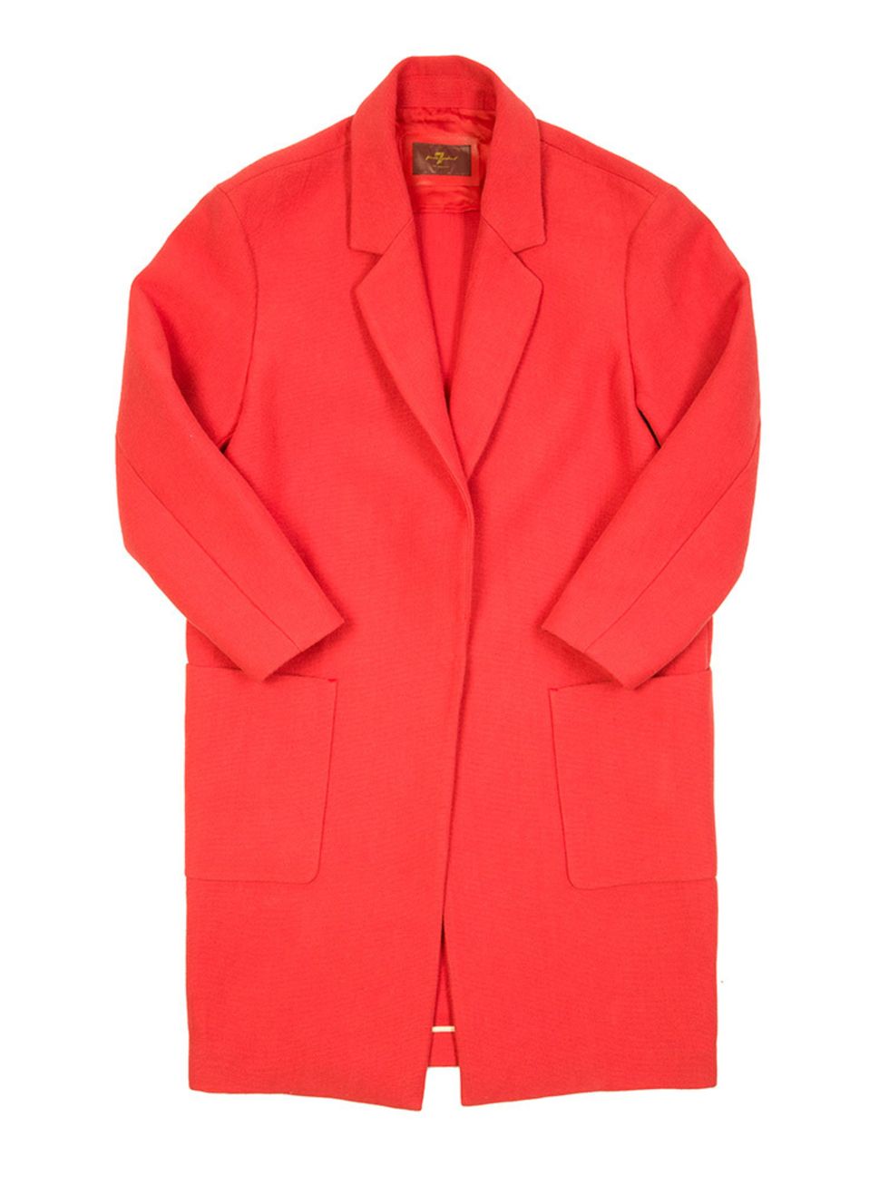 <p><a href="http://www.7forallmankind.co.uk/en_en/women/more-than-denim/jackets-sweaters/coat-red.html" target="_blank">7 For All Mankind coat</a>, £400</p>