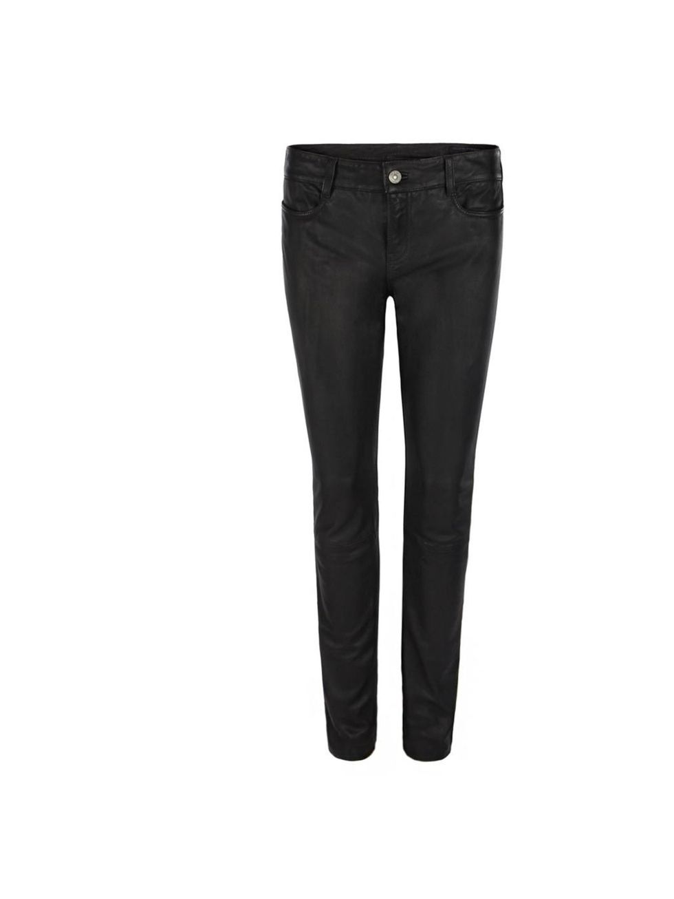 <p><a href="http://www.allsaints.com/women/leathers/allsaints-delors-pipe-skinny/?colour=5&amp;category=25">All Saints</a> 'Delors' cropped leather trousers, £250</p>