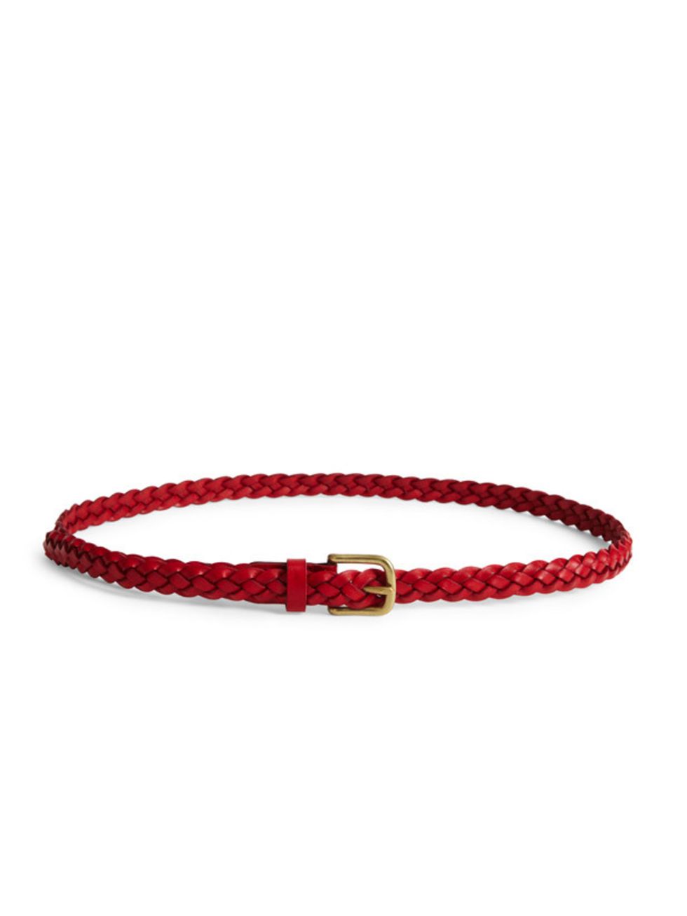 <p>A plaited leather belt is a style classic. For a new season twist, wear with mannish wool trousers and roll neck a la Paul Smith <a href="http://www.editblue.com/ProductDetails.aspx/Plaited+Belt">Edit Blue</a> plaited red belt, £32</p>