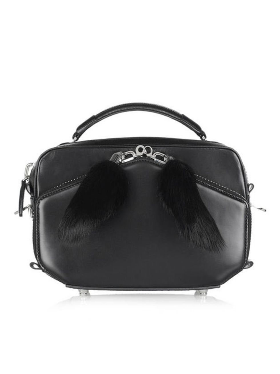 <p>Alexander Wang 'Rafael' leather box bag, £610, at Net-a-Porter</p>