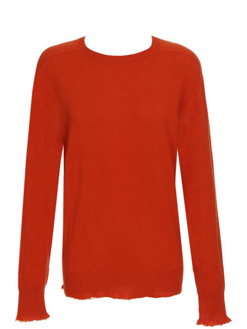 <p>Bottega Veneta raw edge sweater, £805, at <a href="http://www.brownsfashion.com/Product/Women/Women/Clothing/Knitwear/Cashmere_jumper/Product.aspx?p=3146967&amp;pc=1949756&amp;cl=4">Browns Fashion</a></p>