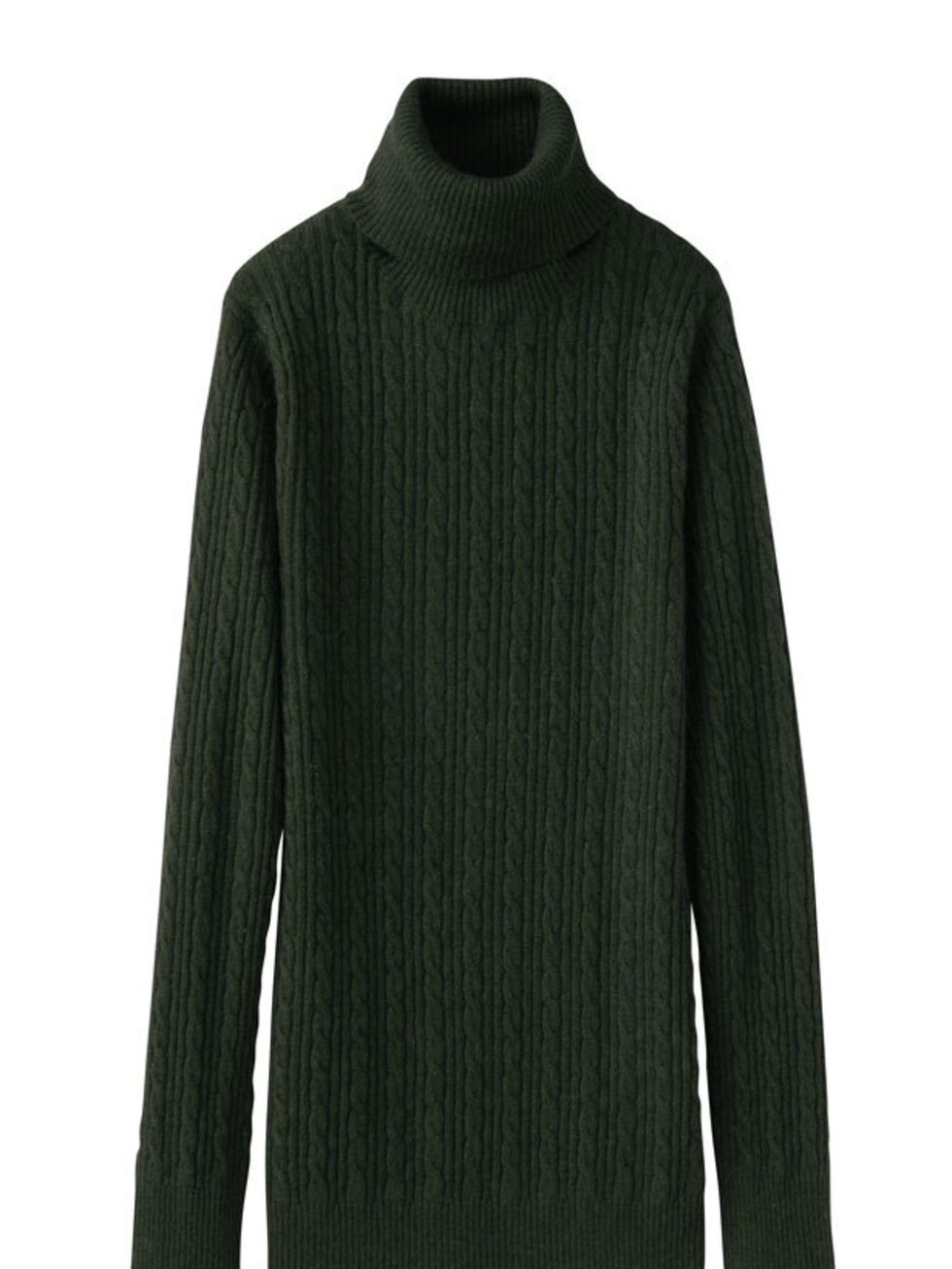 <p><a href="http://shop.uniqlo.com/uk/list/basic/women/tops/reknitwear">Uniqlo</a> cashmere roll neck jumper, £29.90</p>