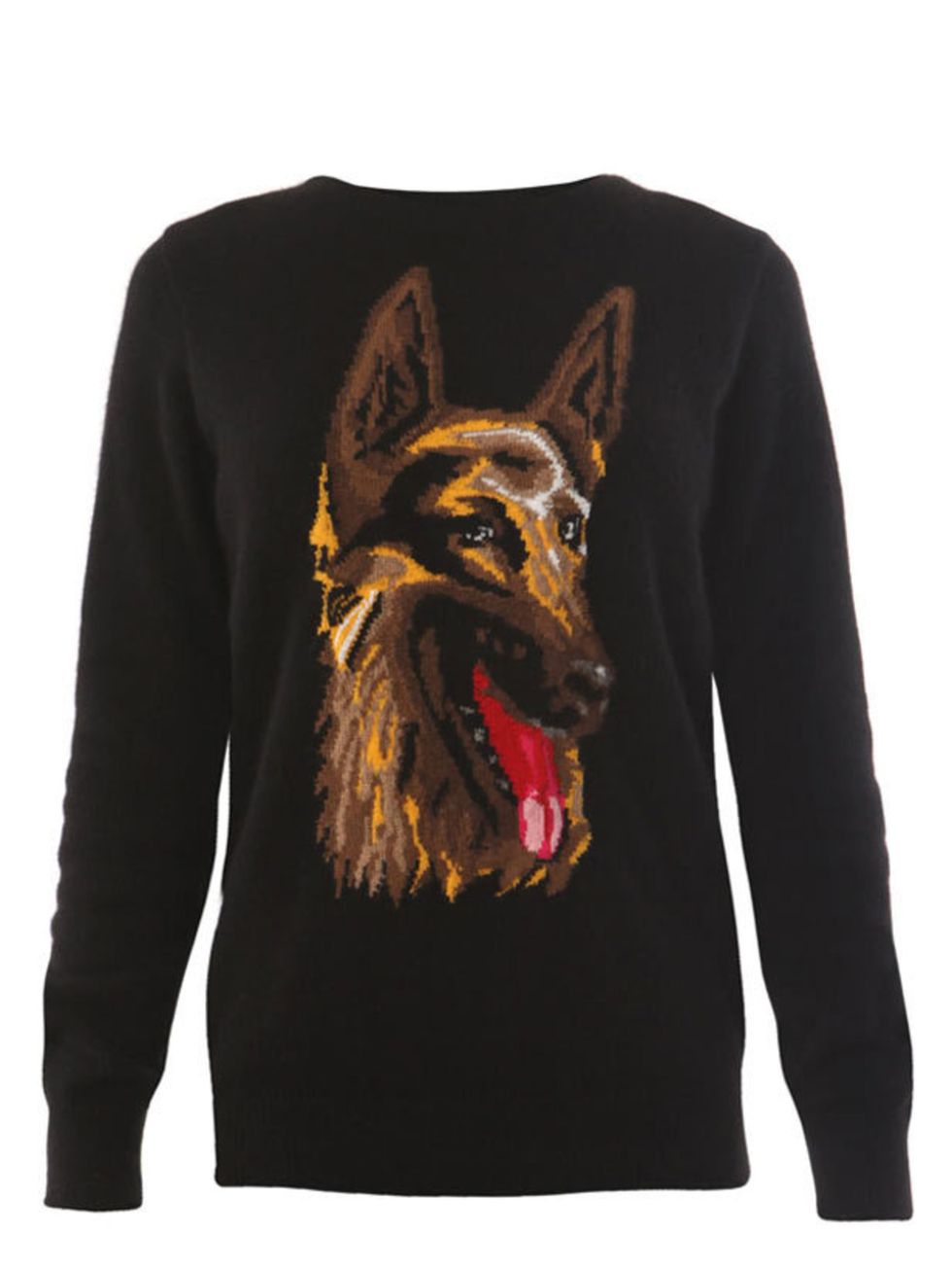 <p>Balenciaga 'The Dog Sweater', £525, at <a href="http://www.matchesfashion.com/fcp/product/Matches-Fashion/womens_balenciaga/balenciaga-BAL-B-273089-T1183-knitwear-BLACK/51661">Matches Fashion</a></p>