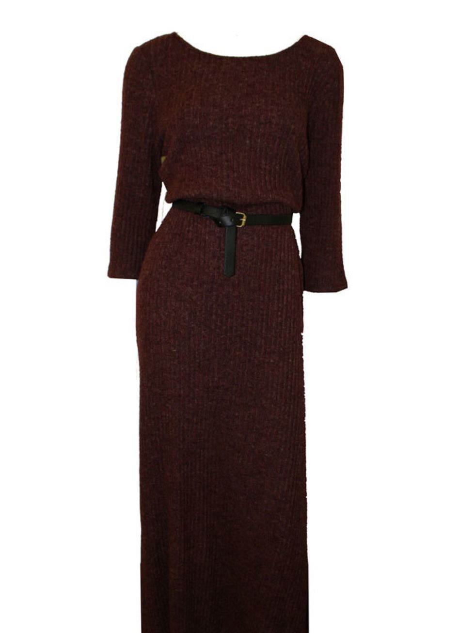 <p>Minkpink burgundy knit dress, £85, at <a href="http://www.urbanoutfitters.co.uk/">Urban Outfitters </a></p>
