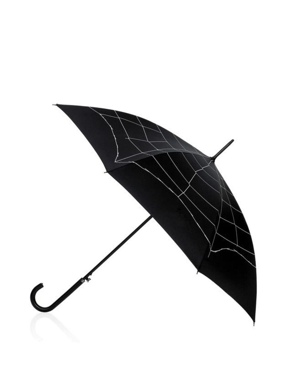 <p><a href="http://www.luluguinness.com/ProductPage.aspx?productId=UMBR-723-275-010">Lulu Guinness</a> spiders web umbrella, £40</p>