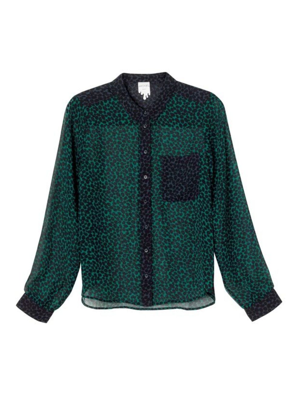<p>Theres always room for just one more blouse in your wardrobe, right? Well even if there isnt, youll find it hard to resist Monkis latest offering Monki printed blouse, £35, at Selfridges, for stockists call 0800 123 400</p>