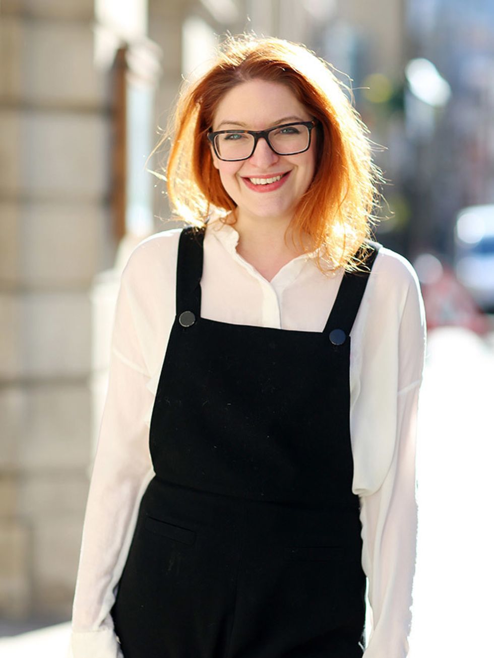 <p>Natasha Pearlman - Deputy Editor</p>

<p>Prada glasses, Cos shirt</p>