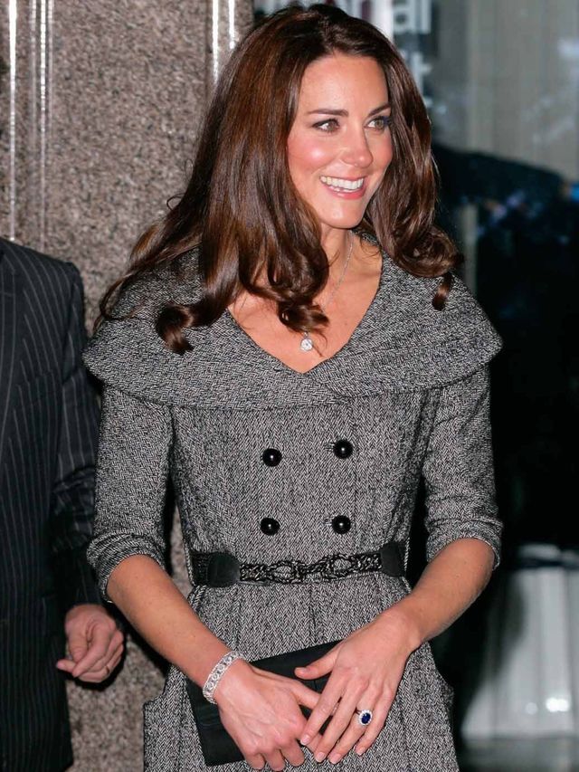 <p>The Duchess of Cambridge at the National Portrait Gallery in London.</p>
