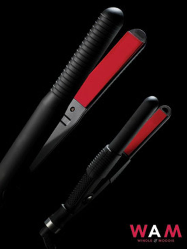 <p>Windle &amp; Moodie are launching on Monday a pair of fits-in-the-palm-of-your-hand sized straighteners (they are a mere 18cm) but don't be fooled by their size, they still pack a punch, heating up to a poker straightening temperature of 210 degrees in