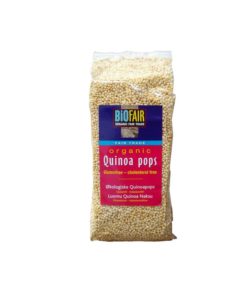 <p>Searching for an alternative to sugary cereals and sick of porridge this winter? Enter Biofair Organic Fairtrade Quinaoa Pops, £3.75 (<a href="http://www.planetorganic.com/biofair-organic-fairtrade-gluten-free-quinoa-pops.html">Planet Organic</a>) - hi