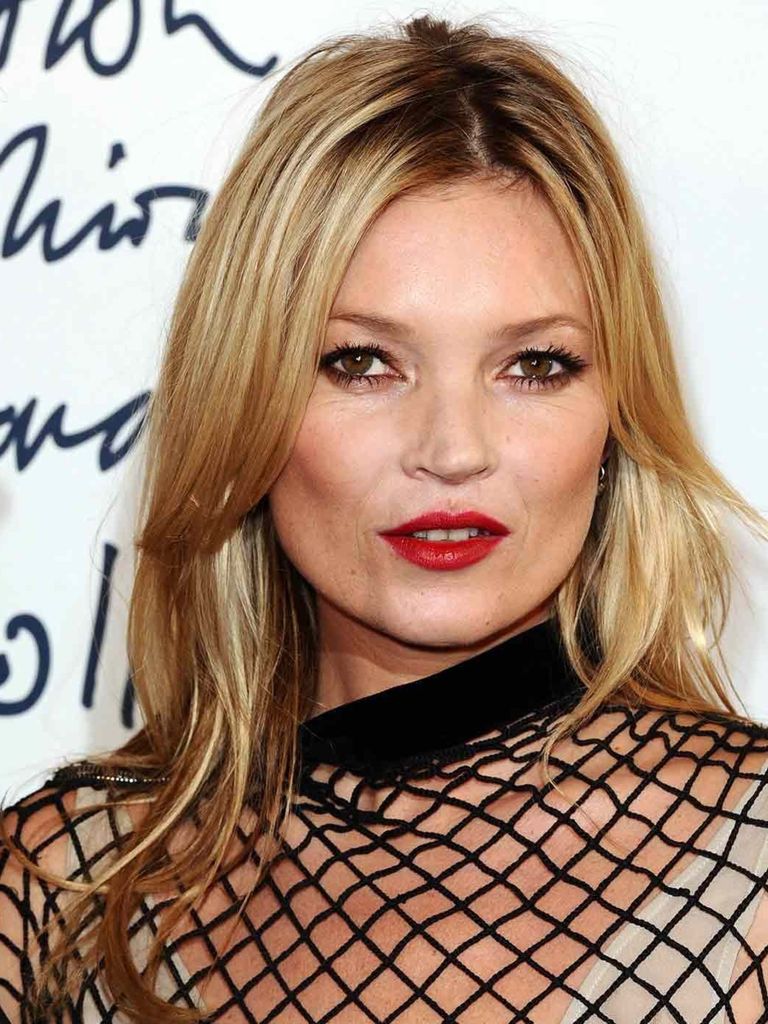 Kate Moss's hair evolution