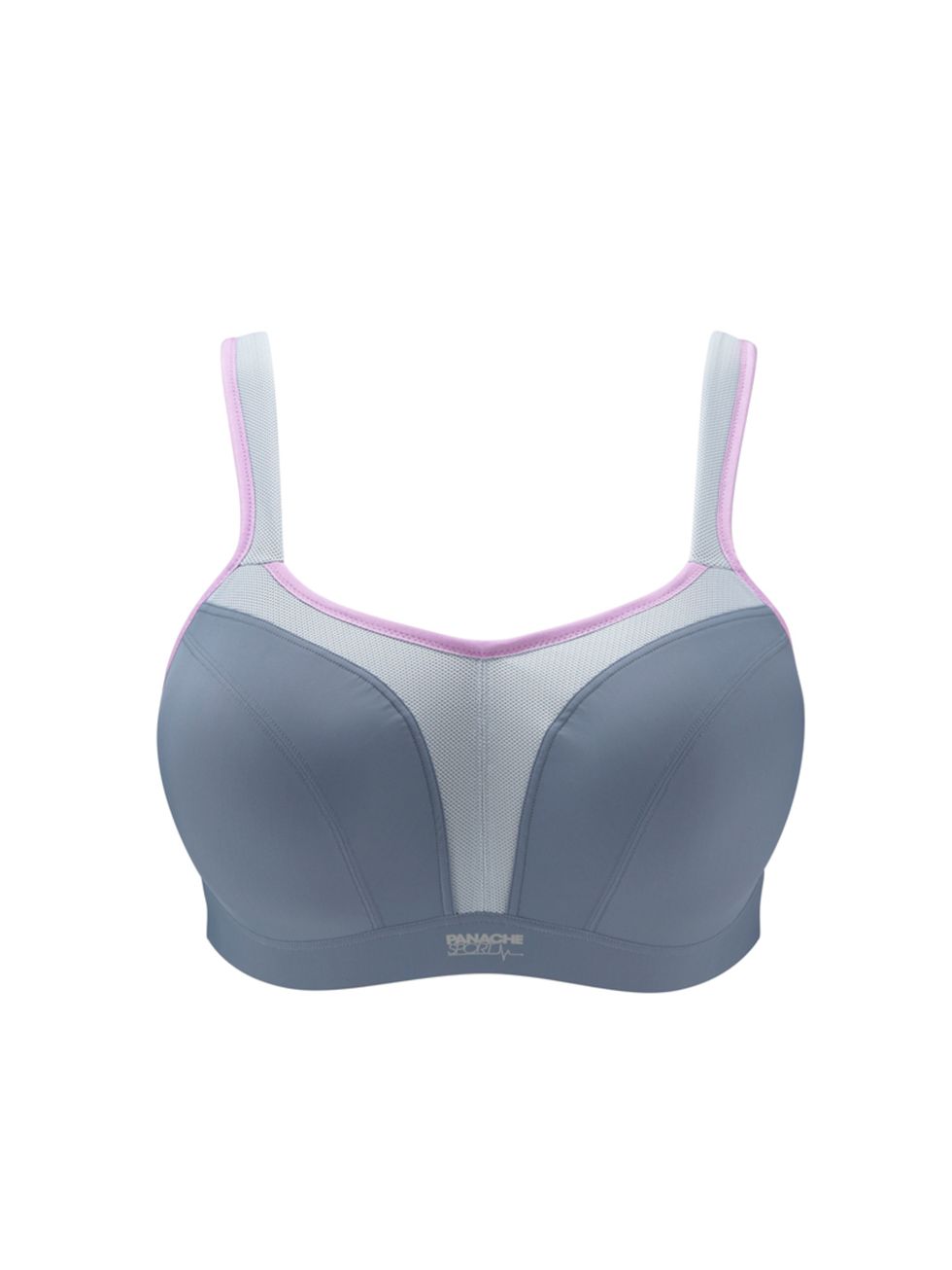 <p><strong><a href="www.panache-lingerie.com">Panache Sports Bra, £38</a></strong></p><p><strong>Sizes:</strong> 30D - 40GG</p><p><strong>Tested by:</strong> Claire</p><p><strong>Comfort:</strong> The soft fabric makes this very comfortable. The thick str