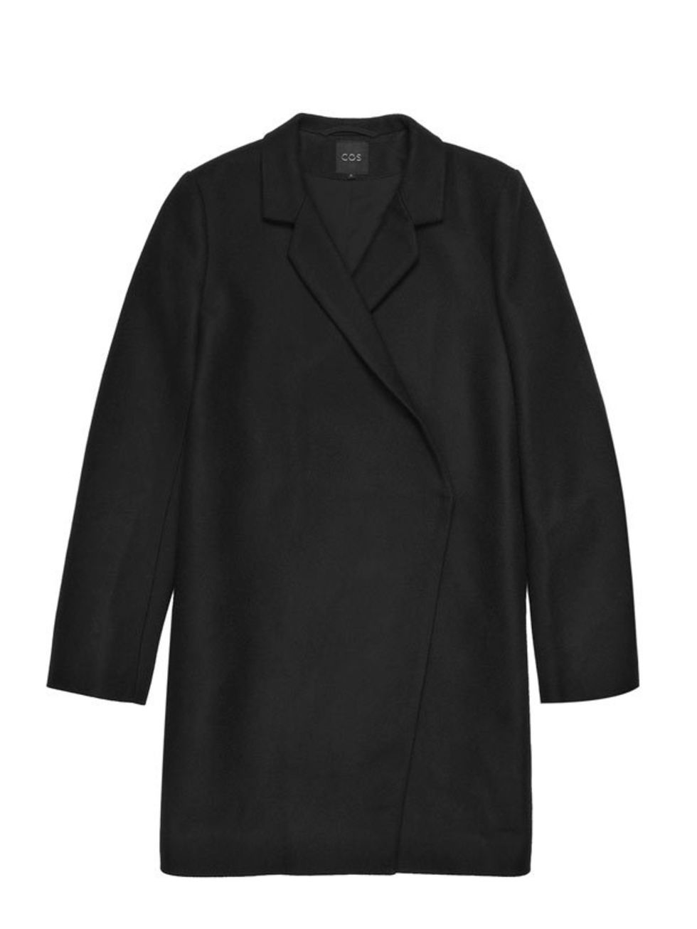 <p>Cos wool coat, £150, for stockists call 0207 478 0400</p>