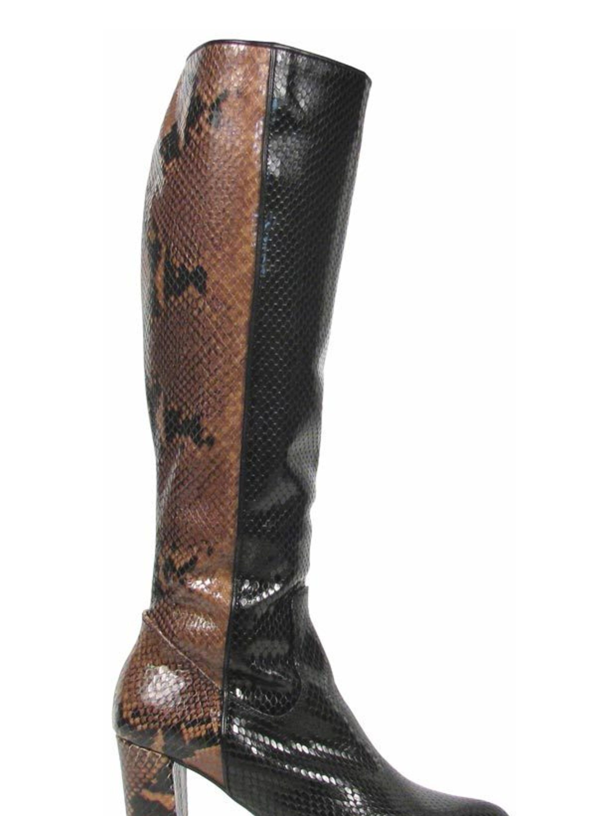 russell and bromley snakeskin boots