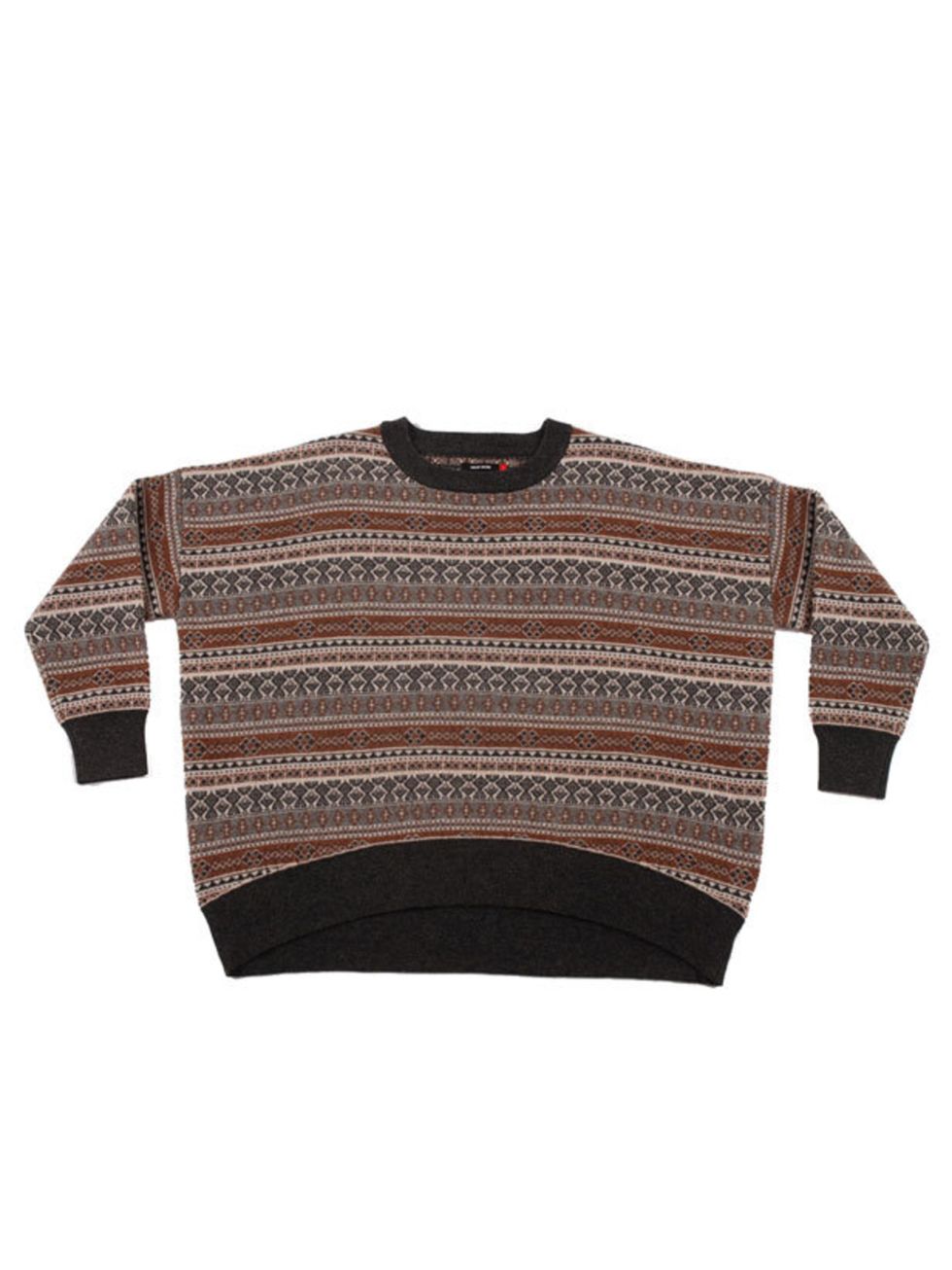 <p>You cant go wrong with a statement knit this season and this Wood Wood style is perfect for teaming with tailored wool trousers and brogues Wood Wood patterned sweater, £167, at <a href="http://goodhoodstore.com/?page=51&amp;id=2784&amp;type=womens">