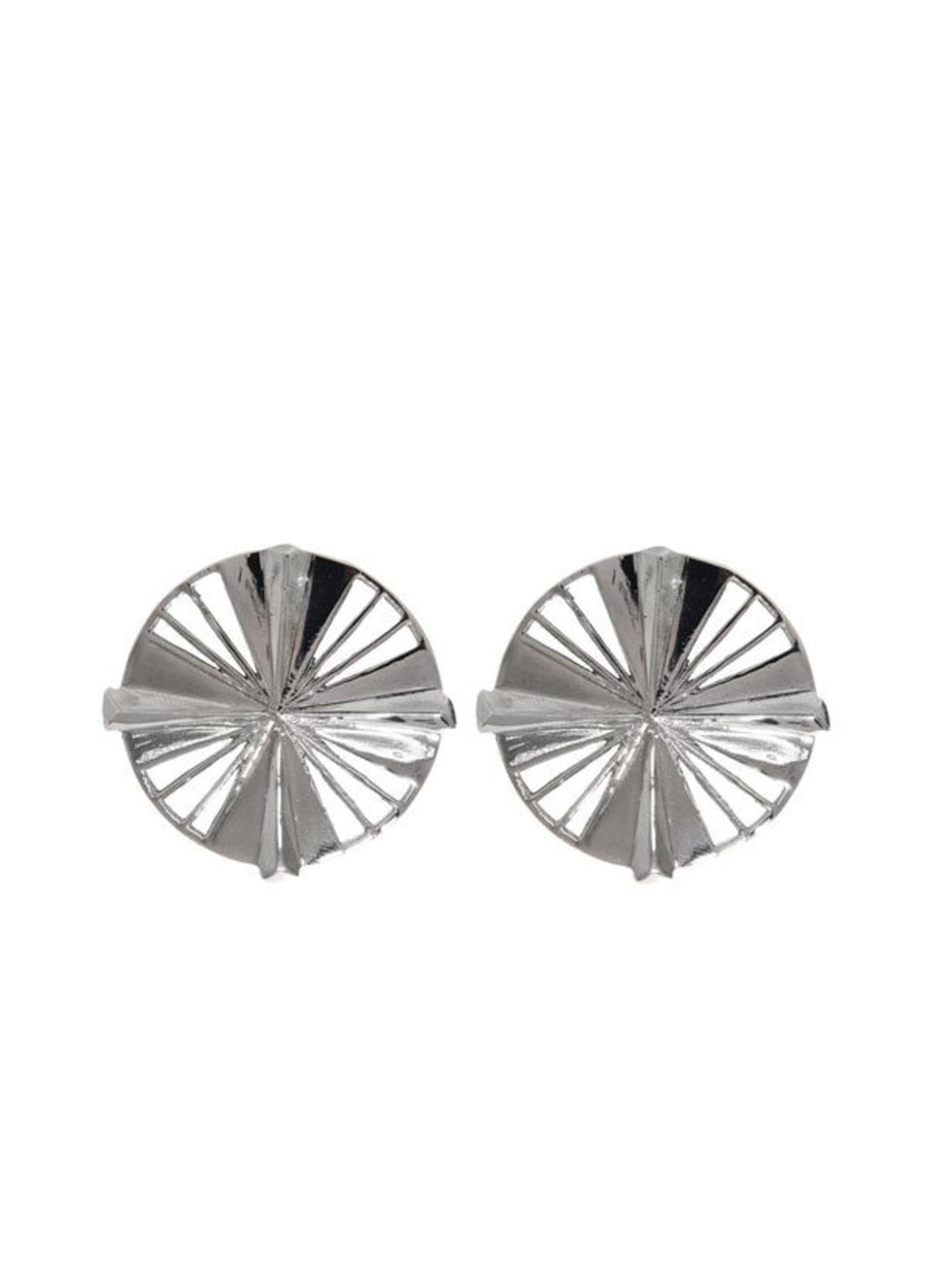 <p>Ongwat 'Umbrella' gunmetal earrings, £135, at <a href="http://www.kabiri.co.uk/designers/ongwat/umbrella-gunmetal-earrings.html">Kabiri</a></p>
