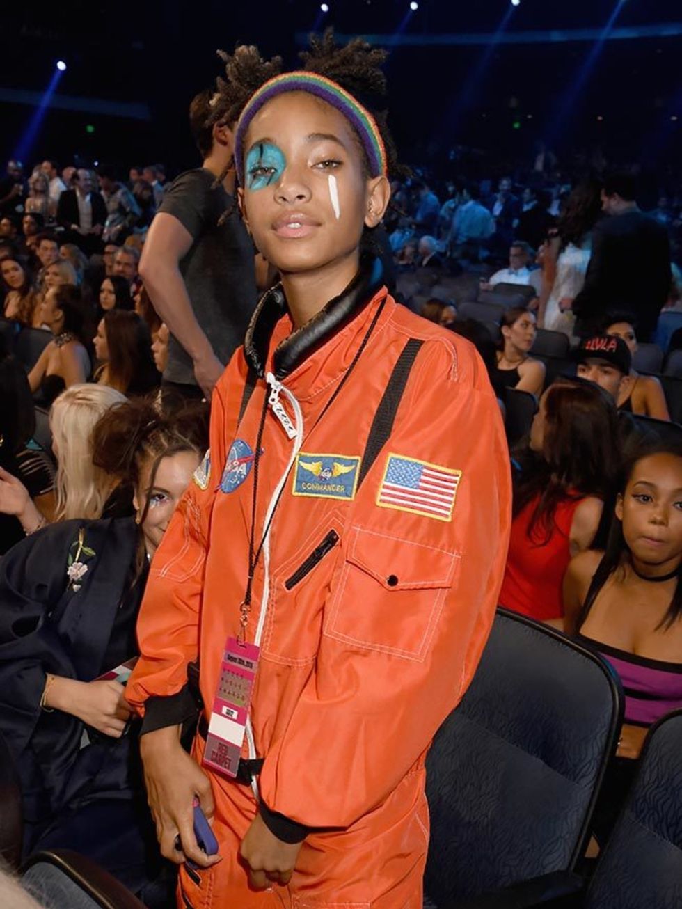 <p>Willow Smith at the MTV Video Music Awards in LA, August 2015</p>