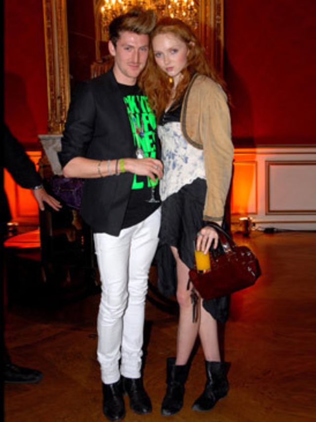 <p>The party at Hotel le Marois was a very British affair in the heart of Paris Couture Week. Mulberry Creative Director Stuart Vevers was joined by Lily Cole, Henry Holland, Julie Depardieu and a host of couture chicettes, as well as Julie Verhoeven - ah