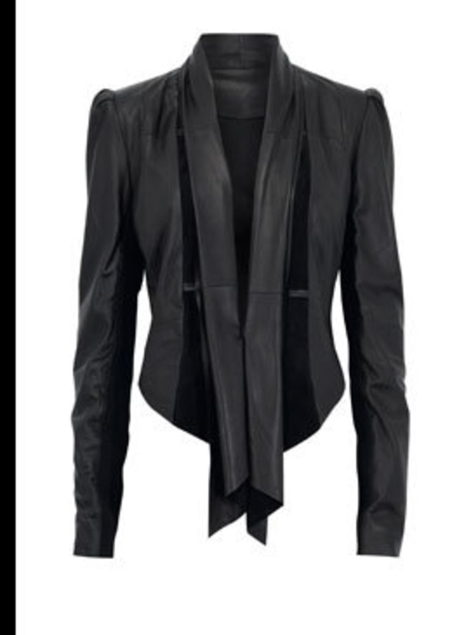<p>The Leather Jacket, £149, by Marks &amp; Spencer (0845 302 1234)</p>