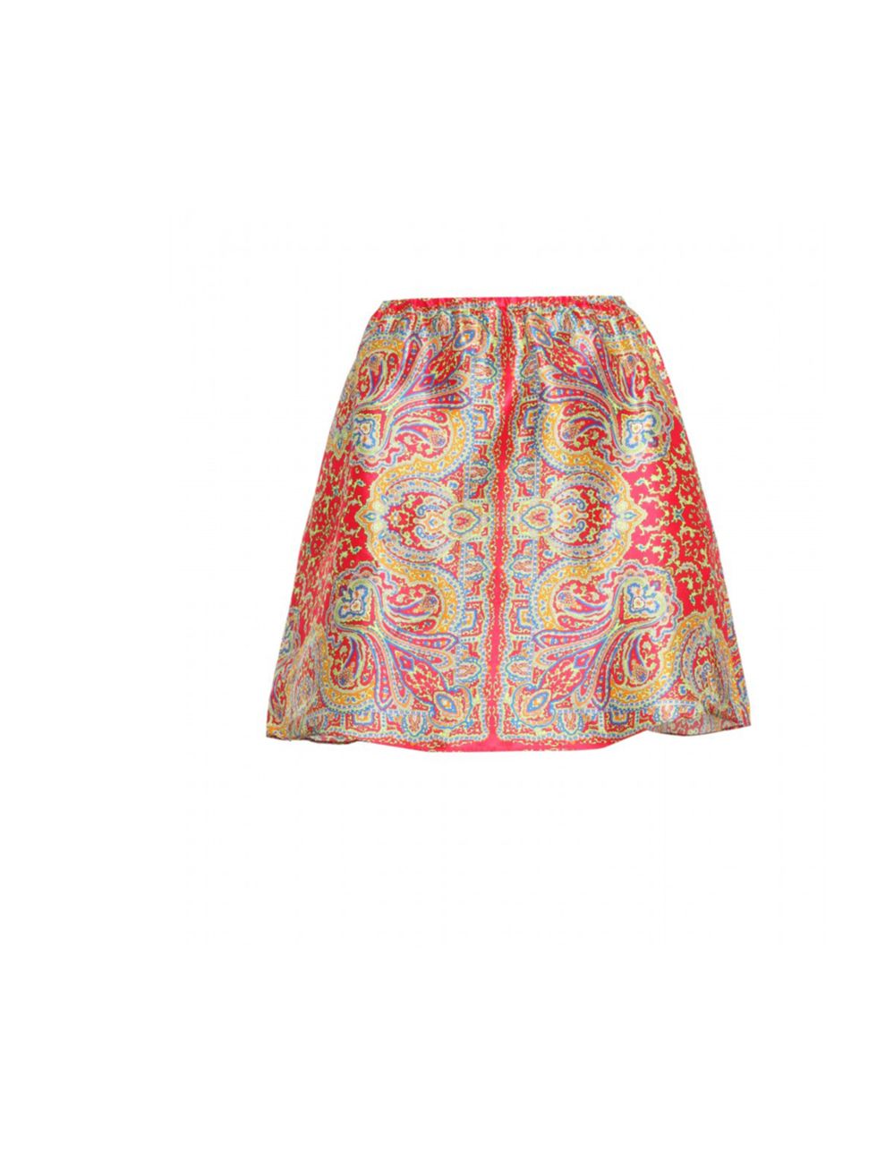 <p>Its simply not possible not to love Carven, and this skirt is yet another reason why Carven silk skirt, £225, at <a href="http://www.mytheresa.com/en-gb/paisley-print-silk-skirt.html">Mytheresa</a></p>