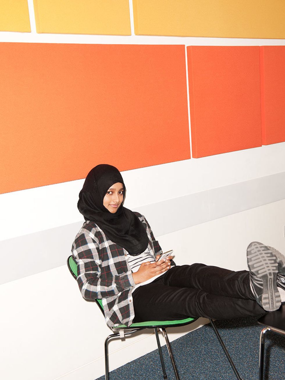 <p>Mohima Ahmed, 20, <span style="line-height:1.6">App developer</span></p>

<p>In a world of wannabe app developers scrambling to create the next Angry Birds, Mohima is a true force for change. She is trustee at Apps For Good, an award-winning, open-sour