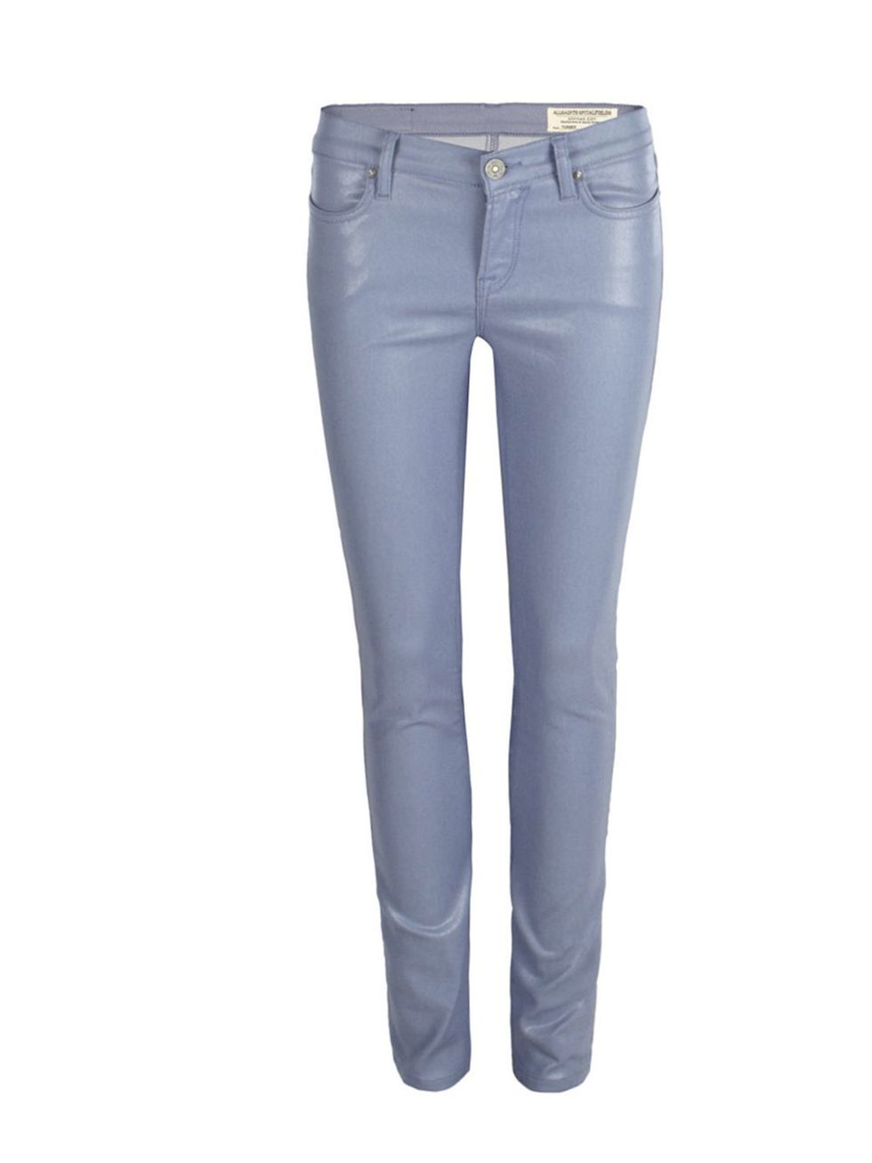 <p>Denim has been given a new season makeover over at All Saints with their powder blue waxed jeans topping our shopping list <a href="http://www.allsaints.com/women/jeans/allsaints-petrel-brodie-jeans/?colour=311&amp;category=23">All Saints</a> powder b