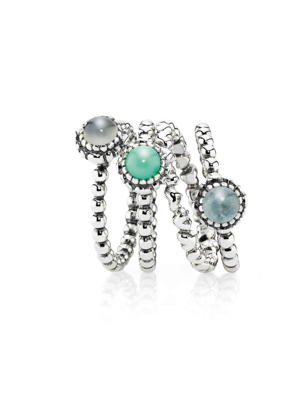 <p>Make the A-list and stack these Pandora rings to the max <a href="http://www.pandora.net/en-gb/">Pandora</a> sterling silver rings, from £40</p>