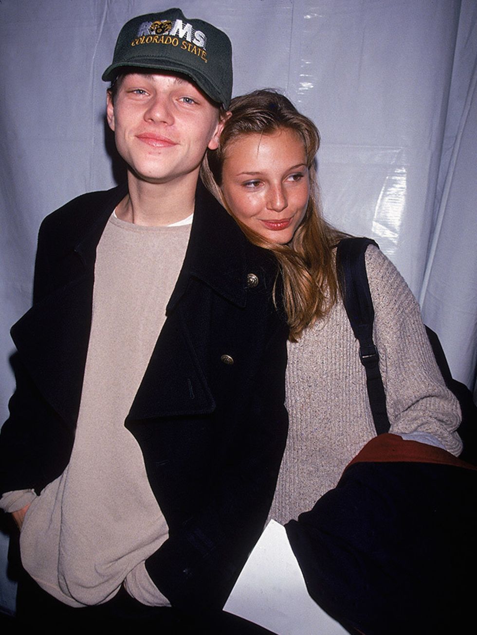 <p>Bridget Hall, 1994: The supermodel was Leos first model girlfriend. Probably</p>