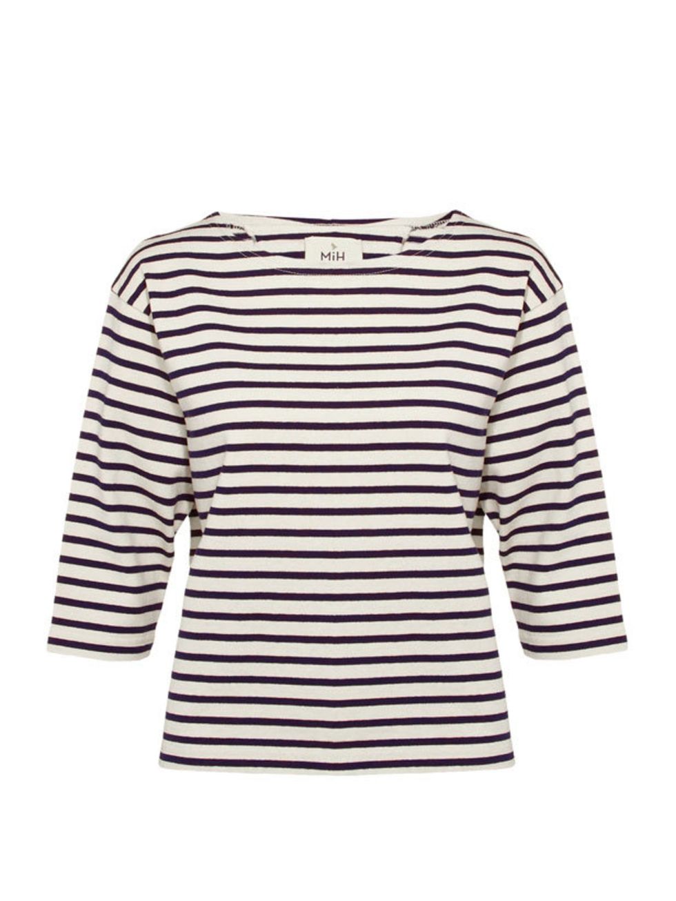 <p>Whether youre cosying up on the sofa or teaming it with a pair of leather skinnies for drinks with the girls, you cant go wrong with a Breton top MiH stripe sweater, £139, at <a href="http://www.harrods.com/product/mih/breton-top/000000000002694565?
