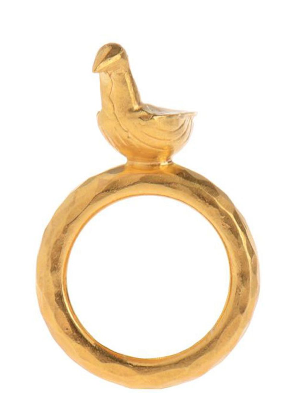 <p>If you buy one thing this week, make it Noors love bird ring. How could you possibly resist?... Noor love bird ring, £140, at <a href="http://www.brownsfashion.com/Product/Love_Bird_24k_gold_plated_ring/Product.aspx?p=3523771">Browns</a></p>