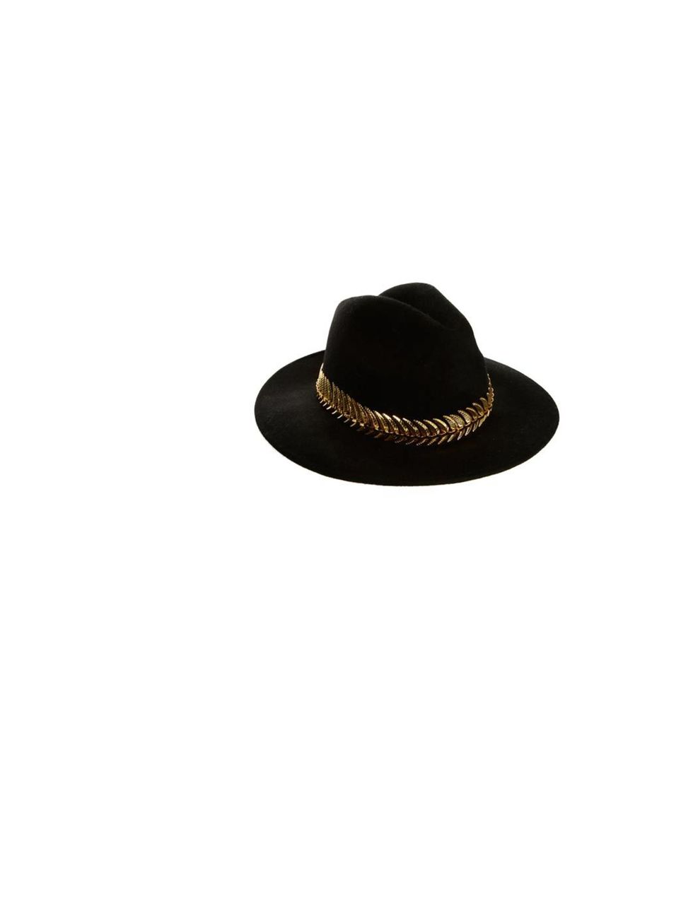 <p>Add a dash of drama to your looks with an embellished fedora, <a href="http://www.asos.com/ASOS/ASOS-Felt-Fedora-With-Metal-Band/Prod/pgeproduct.aspx?iid=2947051&amp;cid=6992&amp;Rf900=1423&amp;sh=0&amp;pge=0&amp;pgesize=36&amp;sort=-1&amp;clr=Black">A