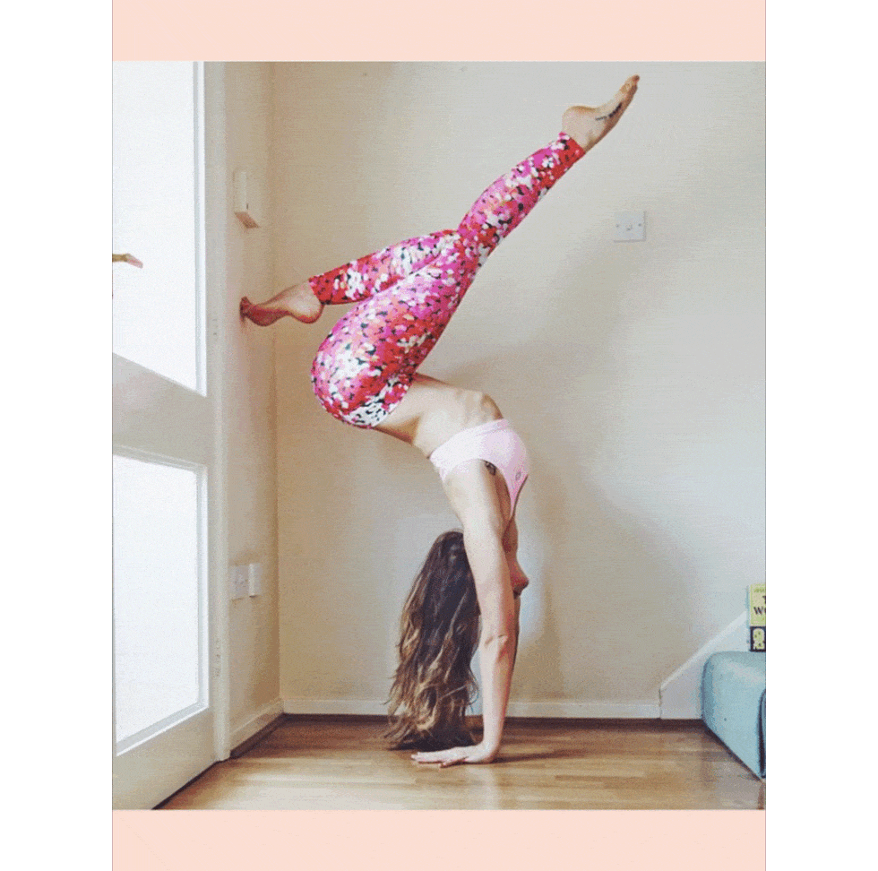 <p><a href="https://instagram.com/catmeffan/">@catmeffan </a></p>

<p>As a former gymnast and dancer, Cat knows an eye catching outFIT when she sees one. Here, she celebrates them all while doing yoga poses a lot of us simply dream of being able to do. </
