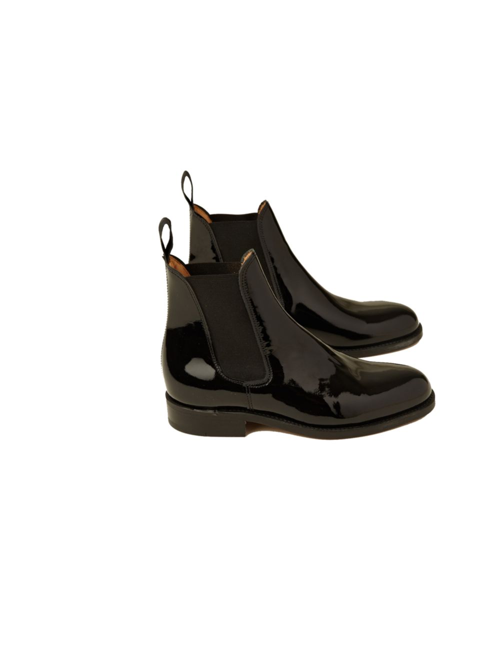 <p>Keeping warm, dry and stylish is no easy feat right now, but YMC's new patent boots will do just the trick... <a href="http://www.youmustcreate.com/products/shoes-womens/ladies-pantent-chelsea-boot/">YMC x Mark McNairy</a> Chelsea ankle boots, £239</p>