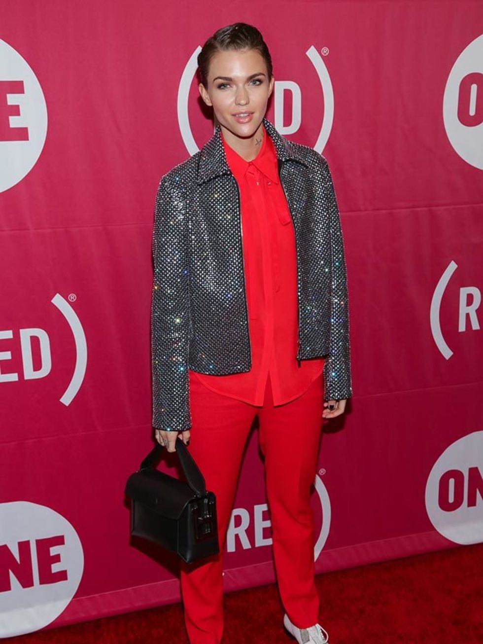 Ruby Rose attends a fashion even in New York, December 2015.